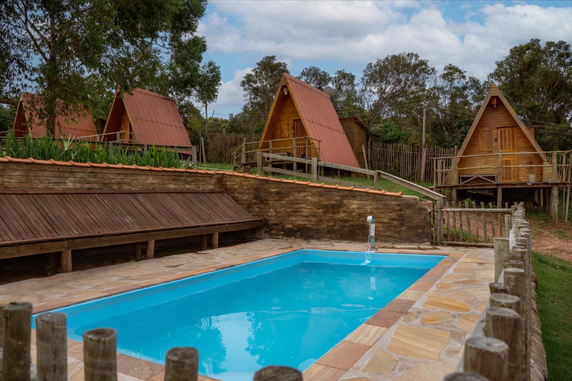 Chales E Camping Do Robinho 1 เซาโตเมตัสเลตราส ภายนอก รูปภาพ